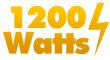 Puissance 1200 watts