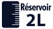 Réservoir de 2 L