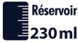 réservoir 230 ml
