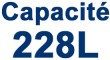 228 litres 228 litres