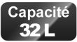 Capacité 32 L