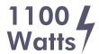 Puissance 1100 Watts