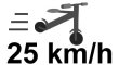 Vitesse e-scooter 25km/h