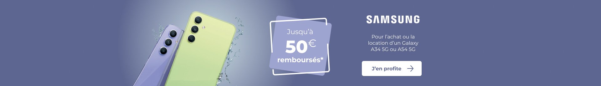 SAMSUNG, ODR SAMSUNG, Offre de remboursement SAMSUNG